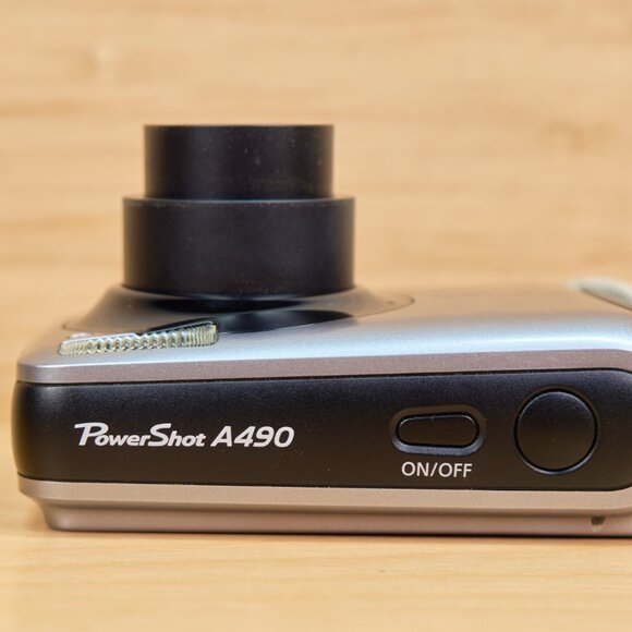 Canon PowerShot A490 10.1 MP Digital Camera, with 3.3x Optical Zoom - Picture 3 of 7